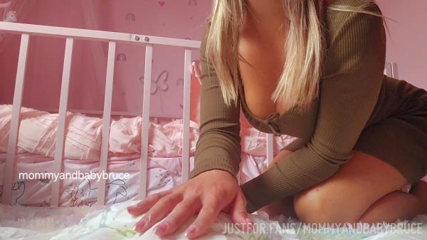 Mommy And Baby Bruce - Humiliating Diapered Handjob [FullHD 1080P]  
