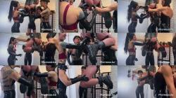 MistressAe - Anal Stretching Match 13 and Air Raid Destruction II - Ground Control Lost Akash and Domina Moir Div [FullHD 1080P]  