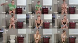 LinaBlackly - 4 Plops Toilet Compilation - UNEDITED [HD 720P]  