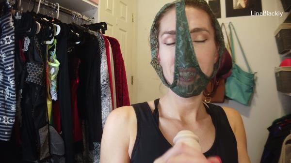 LinaBlackly - Caught Neighbor Stealing Panties [FullHD 1080P]  