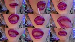 Petite Mercy - Purple Metallic Liquid Lipstick [4K 2160P]  