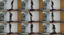 Princess Scarlett Blond - Hard Trampling in vinyl [HD 720P]  