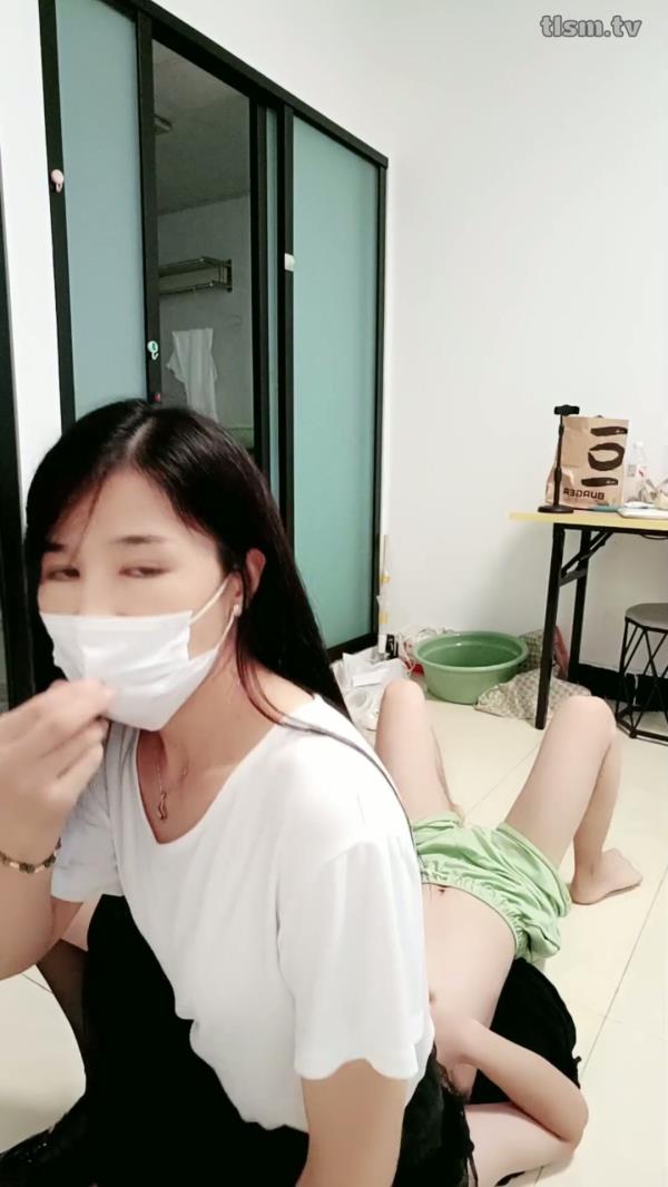 Taolusm - Sama - Black Stockings Discipline The Submissive Dog Kicking His Groin [FullHD 1080P]  