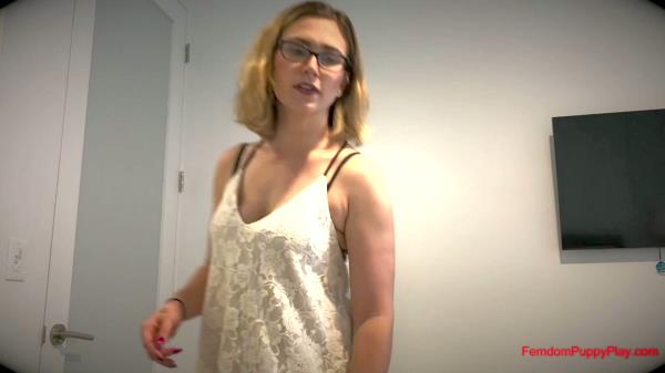 Femdom Puppy Play - Red August Diapering The Bad [FullHD 1080P]  