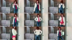 Sage Eldritch - Uraraka Ochako Wetting Blue Jean Overalls and Panties [FullHD 1080P]  