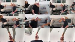 Mistress Enola - Fetish Tag Team Foot Gagging Mistress Enola We Shared His Gag Reflex Like He Was Nothing Extreme Deep Feet [FullHD 1080P]  