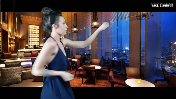 Sage Eldritch - Topless and Cocktail Dress Karate with Sage Eldritch [FullHD 1080P]  