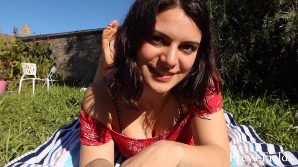 Freya Fields - Sunbathing and Sucking Your Cock [FullHD 1080P]  