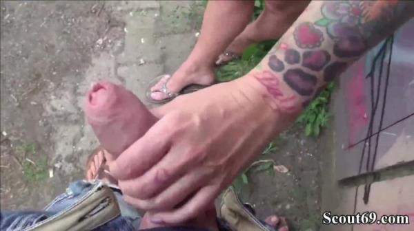 German-Scout - Tattoo Bitch Jarushka_Ross Outdoor gefickt [FullHD 1080P]  - MyDirtyHobby