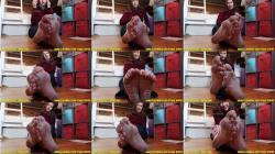 Long Toe Sally - Dusty Feet JOI [FullHD 1080P]  