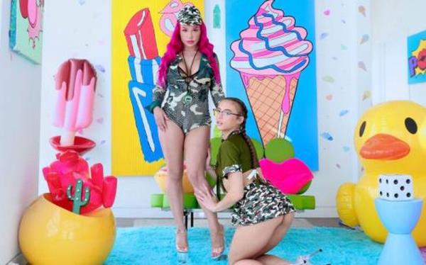 Lily Lou, Gia Derza - Guzzling Goals [FullHD 1080P]  - Swallowed