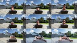 MalinaLay - Auf der Terasse entspannen, einolen und sich verwohnen [FullHD 1080P]  - MyDirtyHobby