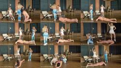 Brat Princess 2 - Amber and Ava - BTS - Girls Hangout and Dink Suffers 4K [4K 2160P]  