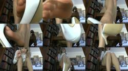 Headmistress Mackenzie - Flattening You Underneath My Nylon Covered Foot [HD 720P]  