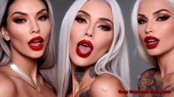 Mistress Misha Goldy - Red Lip Orgy [FullHD 1080P]  