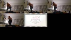 Goddess Jordyns Fetish Closet - Gagged collard and made to cum [FullHD 1080P]  