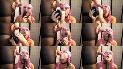 Hotvaleria - Rosa Perucke und gesichtsbesamung [FullHD 1080P]  - MyDirtyHobby