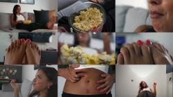 Rise of the Giantess - Giantess Enola - Eating Tiny People just like Popcorn [4K 2160P]  