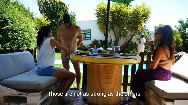 Domina Ghalia and Domina Isis - LADIES Ghalia and Isis Eating after a DAY of filming [FullHD 1080P]  