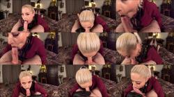 Galas Looner - POV Galas Blowjob in Nylons Leather Gloves & Leather Skirt Cum in Mouth Cumshot & Post Cum Torment 4K [4K 2160P]  