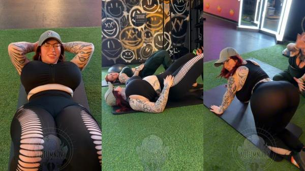 Autumn Ivy - Workout With Bisoujomom [FullHD 1080P]  - OnlyFans