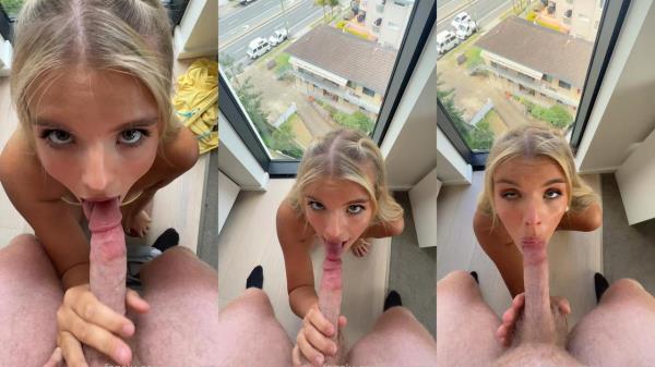 Layla Roo (lilylanes) - Quickie Blowjob POV [4K 2160P]  - OnlyFans