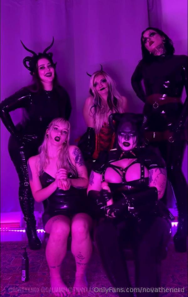 Nova The Nerd - Demonic Joi Command Session [HD 720P]  