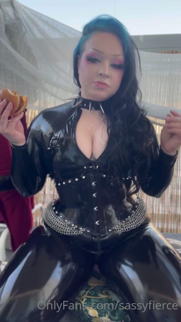 Nova The Nerd - Latex Catsuit Mugbang Chat And Corset Try On [HD 720P]  