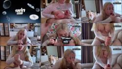 Blondessa - My slutty step sister let me fuck her tits! Sloppy blowjob and handjob! [FullHD 1080P]  