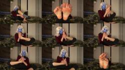Imilia Audley - Andorian Sock Removal and Foot Worship [FullHD 1080P]  