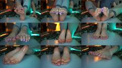 Imilia Audley - Lilac Pedi Oily Tease [FullHD 1080P]  