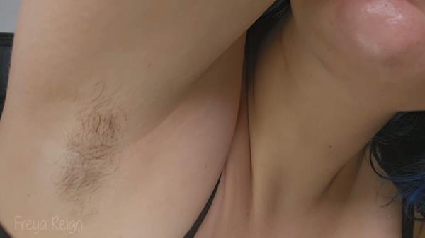 Freya Reign - POV Hairy Armpit JOI From Your Friend Ending In CEI [FullHD 1080P]  