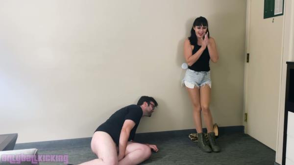 ONLYBALLKICKING - Lil Mizz Unique - Multi Shoe Ballbusting Punishment [FullHD 1080P]  