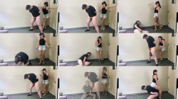 ONLYBALLKICKING - Lil Mizz Unique - Multi Shoe Ballbusting Punishment [FullHD 1080P]  