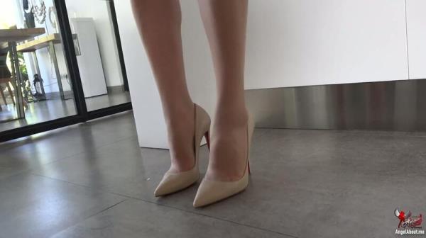 angel-the-dreamgirl - Er kommt in alle ihre Louboutin schuhe [FullHD 1080P]  - MyDirtyHobby
