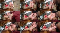 Joey's FeetGirls - Leyla Hardy Gets Her Soles Fucked FootJob [FullHD 1080P]  