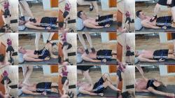 Pain And Pressure - 72 Beatriz Jumping And Trampling With Mary Jane Shoes [FullHD 1080P]  