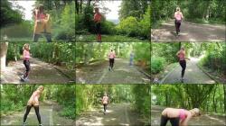 AbyAction - Sexy Jogging mit Analplug Action [FullHD 1080P]  - MyDirtyHobby