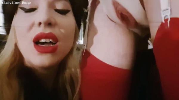 Lady-Naomi-Rouge - Pelzladys Strapon oder echter Schwanz [FullHD 1080P]  - MyDirtyHobby