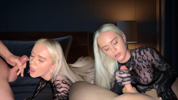 BarbieAngeL - My nymphomaniac stepsister wakes me up with oral sex even at night! [FullHD 1080P]  