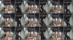 Not An Angel - Victoria and Mary Under Chair Nylon Soles D [HD 720P]  