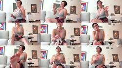Femdom Puppy Play - Irene Silver Catches Her Panty step-Son [FullHD 1080P]  