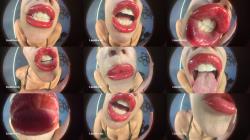 LinaBlackly - Mommy's Fisheye POV Dirty Mouth and Lips [FullHD 1080P]  