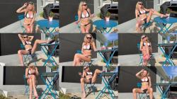 Femdom Puppy Play - Savannah Costello Trains Her Pervy Peeping Neighbor [FullHD 1080P]  
