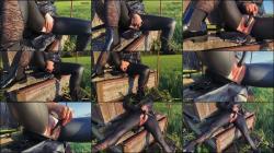 Nina39 - Outdoor Habe ich es mir Geil auf dem Jagerstand gemacht [HD 720P]  - MyDirtyHobby