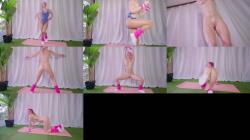 Scarlet Chase - Naked Oiled 90's Aerobics Class [4K 2160P]  