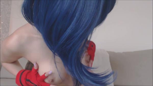 MissReinaT - Ryuko Matoi Dildo Fuck Till She Cum [HD 720P]  