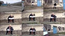 Blonde Peeing [FullHD 1080P]  