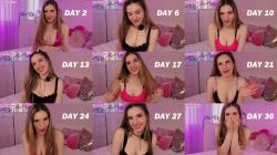 RebelleHart - 31 Days of Caged Cuck Slave Tasks Locked4Cock Locktober 2025 [4K 2160P]  