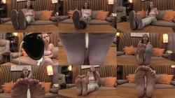 Goddess Jamie Daniels Fetish Clips - Cadence Sweaty Foot Slave [FullHD 1080P]  